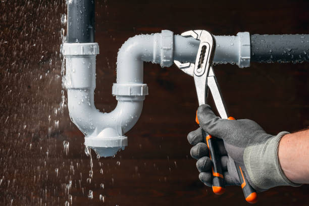 Professional Sewer Line Repair technician working in Byfield, MA